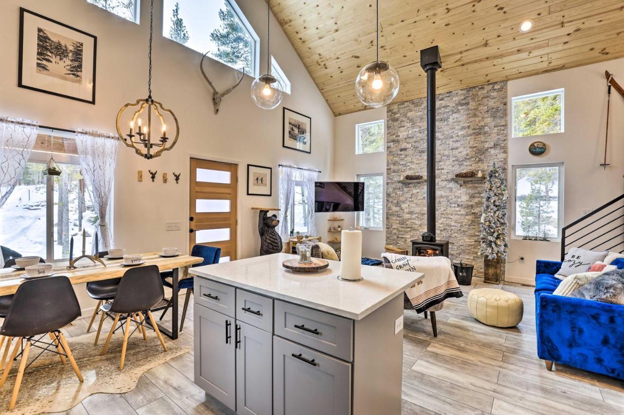 Modern Mtn Cabin Less Than 2 Mi To St Marys Glacier Idaho Springs Exterior foto